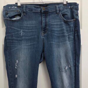 Judy Blue Los Angeles - Relaxed Fit Distressed Plus Size Jeans